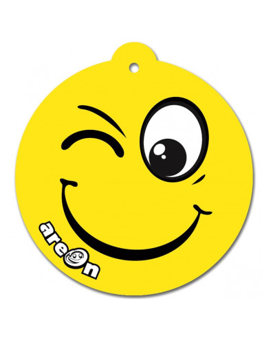 Areon Smile Dry Vanille | areon-fresh.de die fröhliche Autoduft Muntermacher