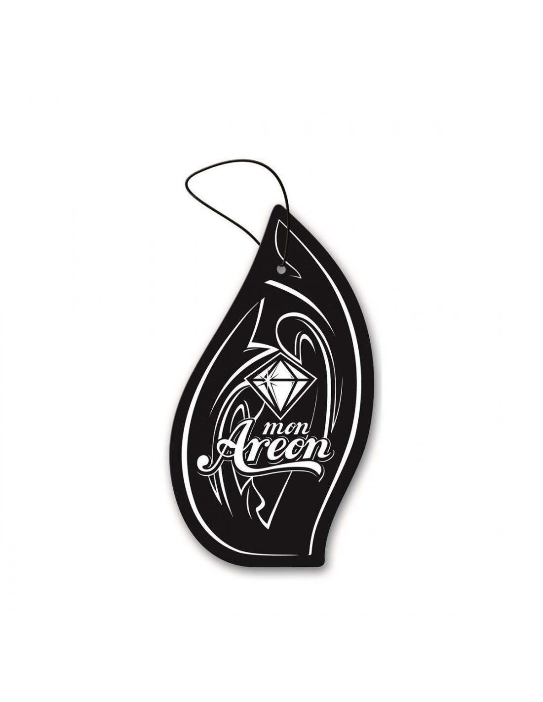Original Areon Auto Parfüm Lufterfrischer Duftbaum Lüftungsgitter Black  Crystal