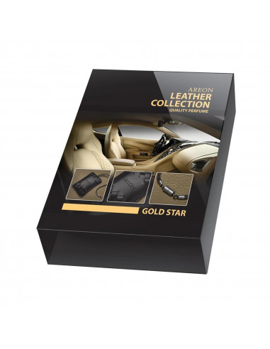 Areon Leder Kollektion Goldener Stern