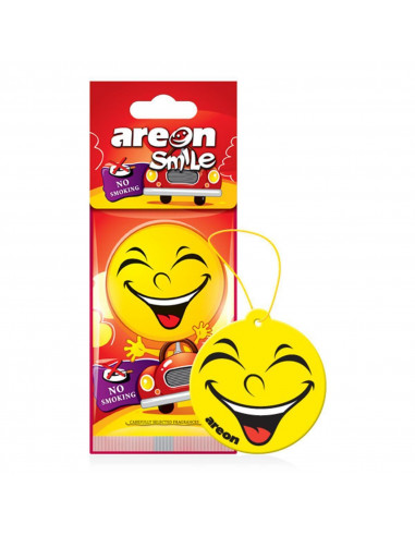 Areon Smile Dry Nichtraucher | areon-fresh.de die fröhliche Autoduft Muntermacher