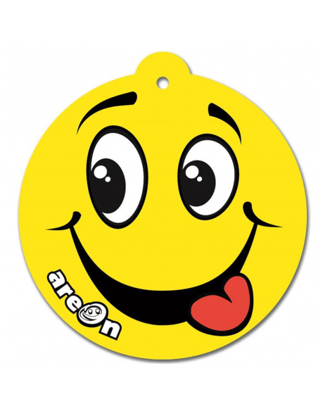 Areon Smile Dry Tutti Frutti | areon-fresh.de die fröhliche Autoduft Muntermacher