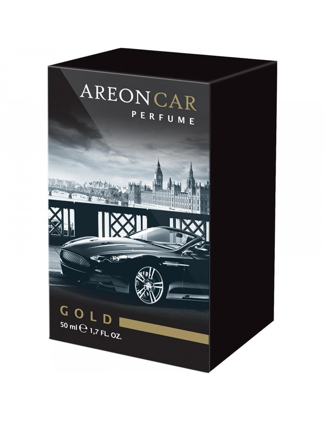Autoduft Areon LUX CAR Parfüm 50ml. Gold   die premium  Autoduft Parfümerie