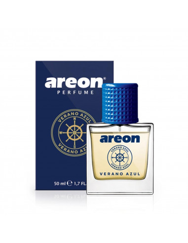 Autoduft Areon LUX CAR Parfüm 50ml. Verano Azul | areon-fresh.de die premium Autoduft Parfümerie