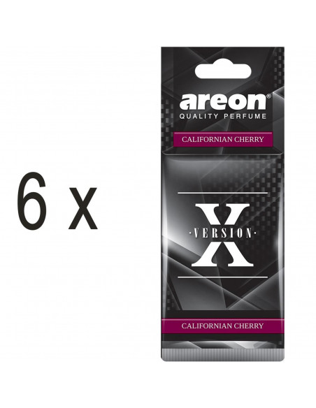 Autoduft Areon X Version Californian Cherry | areon-fresh.de die moderne Autoduft Parfümerie