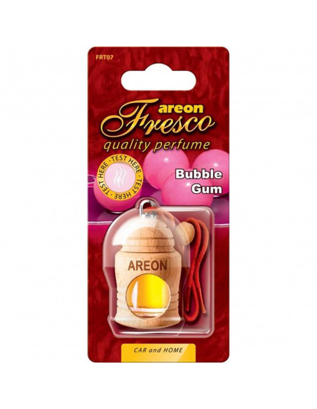 Areon Fresco Lufterfrischer Bubblegum | areon-fresh.de der natürliche Lufterfrischer aus Holz für langanhaltende und wohltuende 