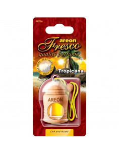 Areon Fresco Lufterfrischer Tropicana | areon-fresh.de der natürliche Lufterfrischer aus Holz für langanhaltende und wohltuende