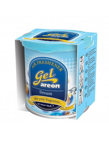 Areon GEL CAN Traum | areon-fresh.de die innovativen Duft Gel Dosen für bis zu sechs Wochen anhaltenden und fruchtigen Duftgenus