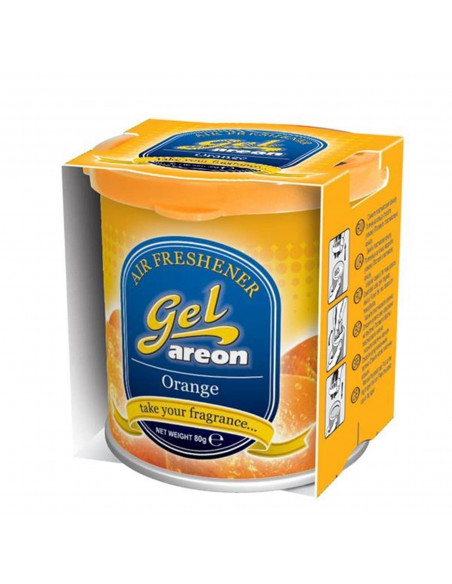 Areon Gel Can Orange GCK03 - Lufterfrischer, Autoduft & Duftdose finden auf | areon-fresh.de