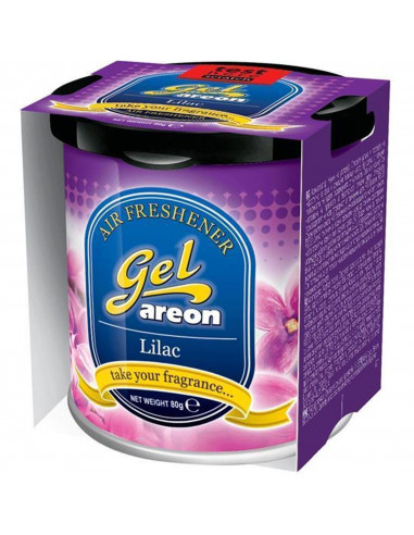 Areon GEL CAN Flieder | areon-fresh.de die innovativen Duft Gel Dosen für bis zu sechs Wochen anhaltenden und fruchtigen Duftgen