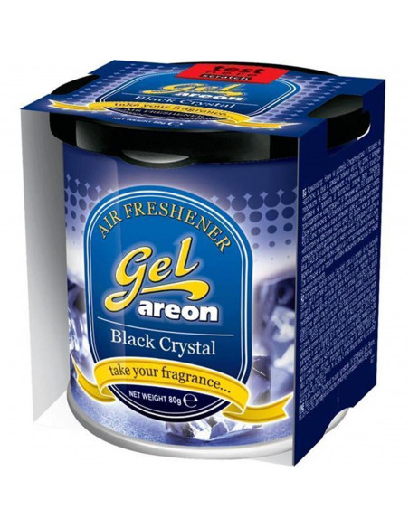 Areon Gel Can Black Crystal GCK12 - Lufterfrischer, Autoduft & Duftdose finden auf | areon-fresh.de