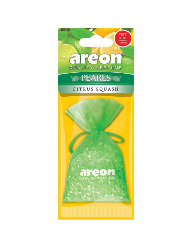 Areon PEARLS Autoduft Citrus Squash | areon-fresh.de fresh und funky, Autodüfte mal anders