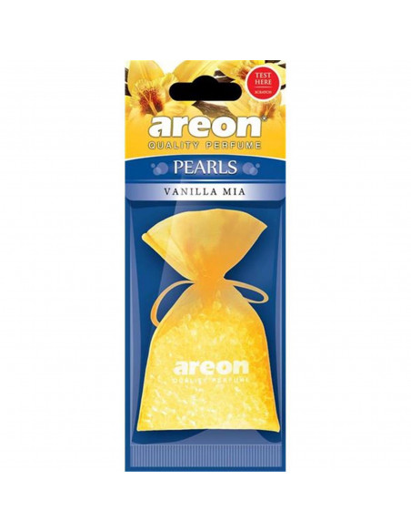 Areon PEARLS Autoduft Vanilla Mia | areon-fresh.de fresh und funky, Autodüfte mal anders