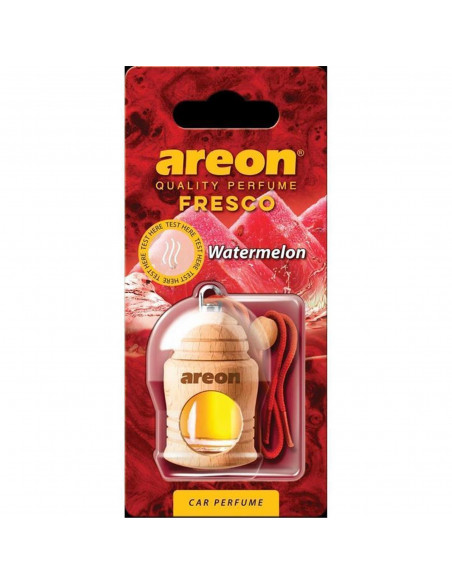 Areon Fresco Lufterfrischer Wassermelone | areon-fresh.de der natürliche Lufterfrischer aus Holz für langanhaltende und wohltuen