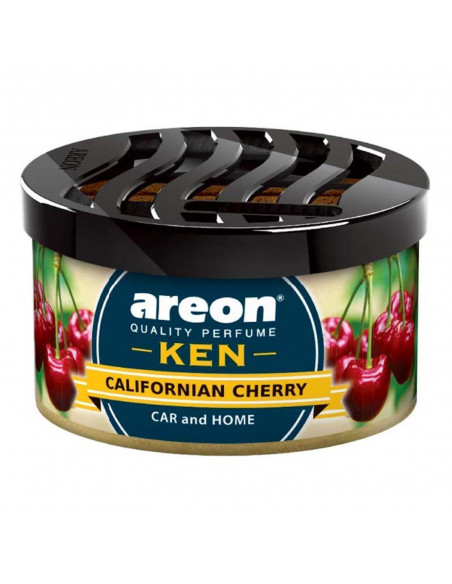 Areon KEN Duftdose in der Duftrichtung Californian Cherry | areon-fresh.de die kleinen und praktischen premium Auto Duftdosen zu