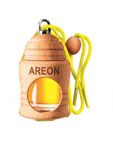 Areon Fresco Lufterfrischer Zitrone | areon-fresh.de der natürliche Lufterfrischer aus Holz für langanhaltende und wohltuende At