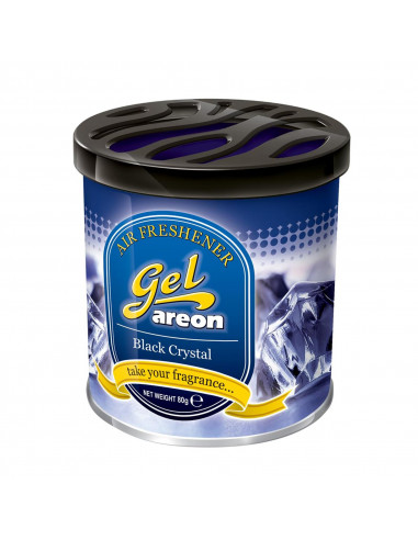 Areon Gel Can Black Crystal GCK12 - Lufterfrischer, Autoduft & Duftdose finden auf | areon-fresh.de