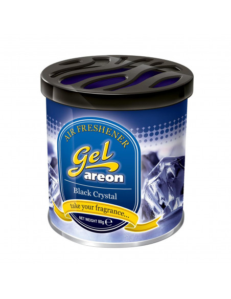 Areon Gel Can Black Crystal GCK12 - Lufterfrischer, Autoduft & Duftdose finden auf | areon-fresh.de