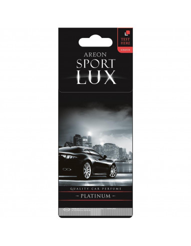 Autoduft Areon SPORT LUX Platin | areon-fresh.de die sportliche Autoduft Parfümerie