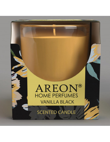 areon Wohlfühl - Duftkerze im Glas - Duft: Vanilla Black 120gr.,   hat die besten, Duftkerzen & Raumdufte