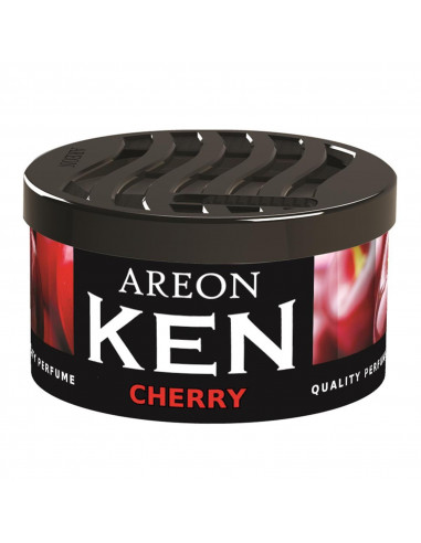 Areon KEN Duftdose in der Duftrichtung Kirsche | areon-fresh.de die kleinen und praktischen premium Auto Duftdosen zum Mitnehmen