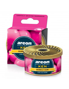 Areon KEN Duftdose in der Duftrichtung Bubblegum | areon-fresh.de die kleinen und praktischen premium Auto Duftdosen zum Mitnehm