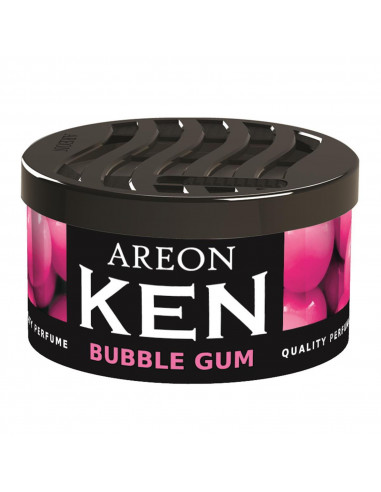 Areon KEN Duftdose in der Duftrichtung Bubblegum | areon-fresh.de die kleinen und praktischen premium Auto Duftdosen zum Mitnehm