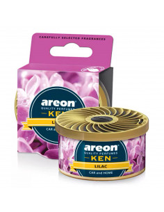 Areon KEN Duftdose in der Duftrichtung Flieder | areon-fresh.de die kleinen und praktischen premium Auto Duftdosen zum Mitnehmen
