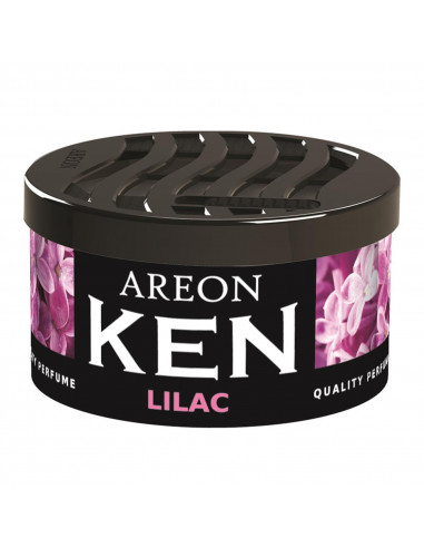 Areon KEN Duftdose in der Duftrichtung Flieder | areon-fresh.de die kleinen und praktischen premium Auto Duftdosen zum Mitnehmen