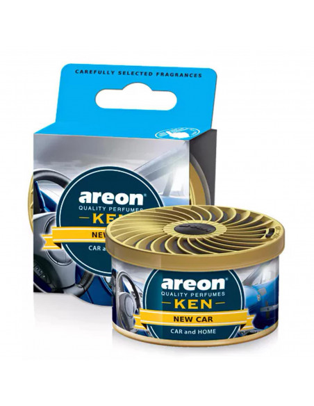 Areon KEN Duftdose in der Duftrichtung Neuer Wagen | areon-fresh.de die kleinen und praktischen premium Auto Duftdosen zum Mitne Areon KEN Duftdose in der Duftrichtung Neuer Wagen | areon-fresh.de die kleinen und praktischen premium Auto Duftdosen zum Mitne