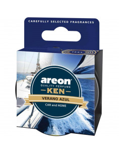 Areon KEN Duftdose in der Duftrichtung Verano Azul | areon-fresh.de die kleinen und praktischen Auto premium Duftdosen zum Mitne 2