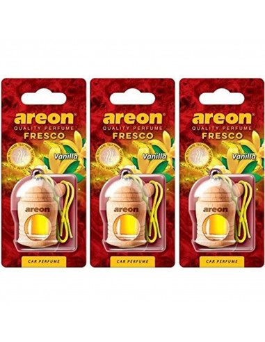 3 x Areon Fresco Vanille