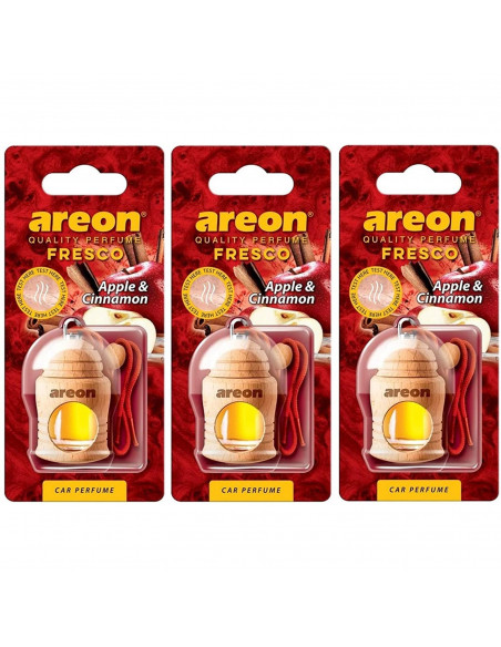 3 x Areon Fresco Apfel & Zimt