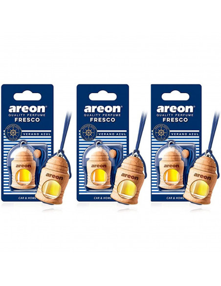 3 x Areon Fresco Verano Azul