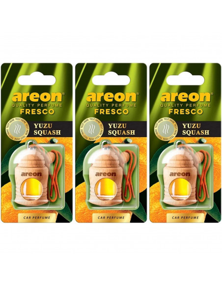 3 x Areon Fresco Yuzu Squash