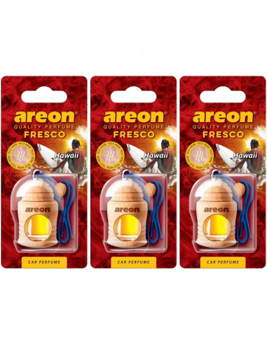 3 x Areon Fresco Hawaii