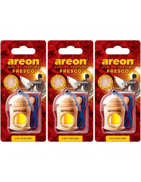 3 x Areon Fresco Hawaii