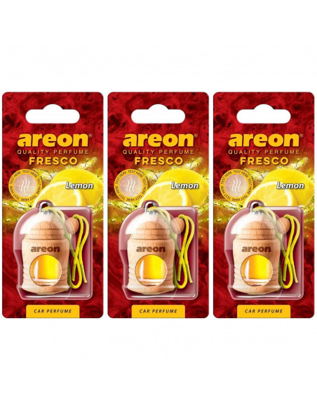 3 x Areon Fresco Zitrone