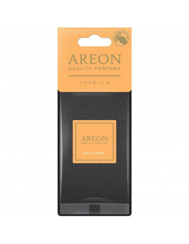 Areon Premium Gold Amber | areon-fresh.de die premium Duftbäume in neuem Design